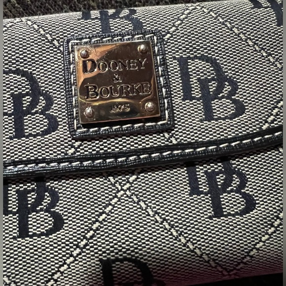 Dooney Bourke Check Book Wallet - Picture 3 of 6